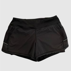 Athleta EUC athletic shorts lined size small